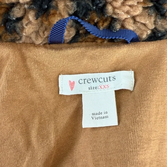 Crewcuts J crew Leopard Print Kids Jacket Size XXS - Picture 5 of 6